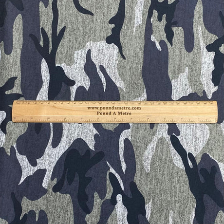 Pound A Metre 3 Metres 3 Metres Soft Cardigan  Style Jersey- 55" (Army)
