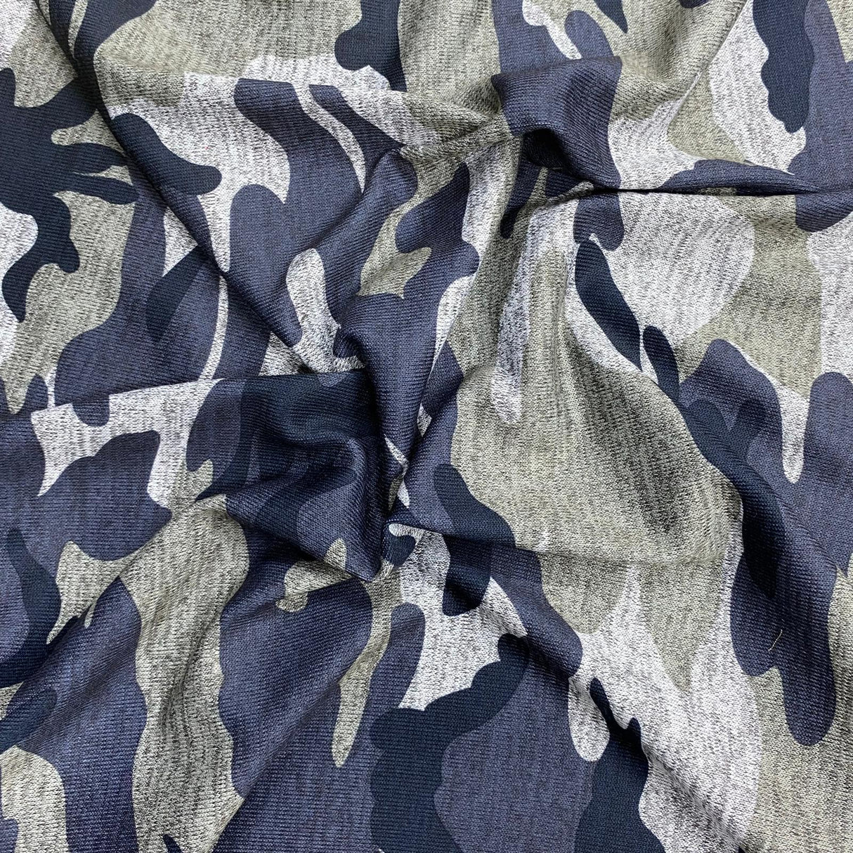 Pound A Metre 3 Metres 3 Metres Soft Cardigan  Style Jersey- 55" (Army)