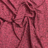 Pound A Metre 3 Metres 3 Metres Soft Cardigan  Style Jersey- 55" (Wine)