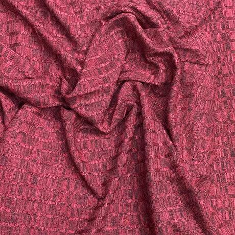 Pound A Metre 3 Metres 3 Metres Soft Cardigan  Style Jersey- 55" (Wine)
