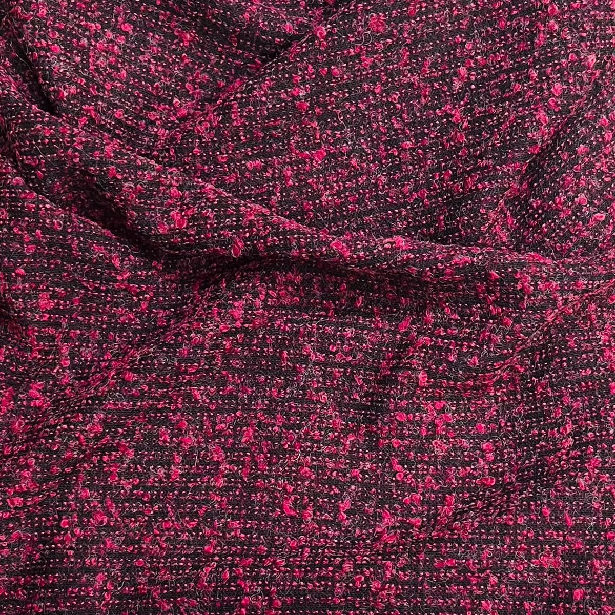 Pound A Metre 3 Metres Soft Cardigan  Style Jersey- 55" (Wine)