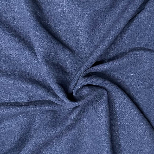 Pound A Metre 3 Metres Soft Cotton Blend Linen – 55" Wide (Navy)