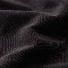 3 Metres Soft Cotton Needle Corduroy- 55" Wide (Black) - Pound A Metre
