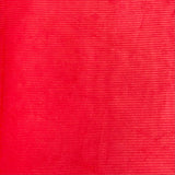 Pound A Metre 3 Metres Soft Cotton Needle Corduroy- 55" Wide (Red)