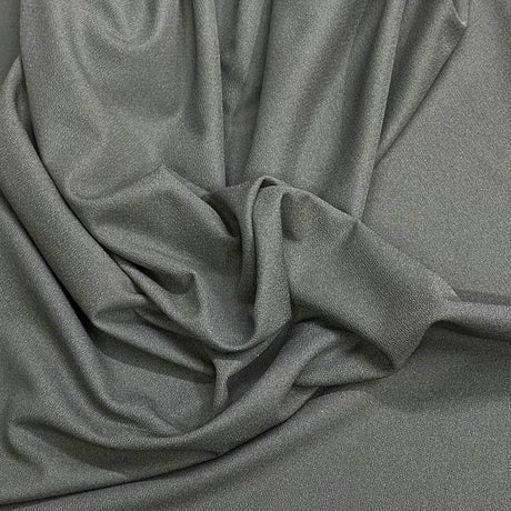 Pound A Metre 3 Metres 3 Metres Soft Crepe Jersey   55" Wide (Charcoal) (EOL)