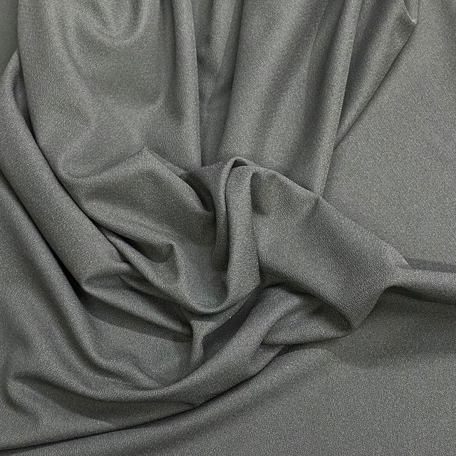 Pound A Metre 3 Metres 3 Metres Soft Crepe Jersey   55" Wide (Charcoal) (EOL)