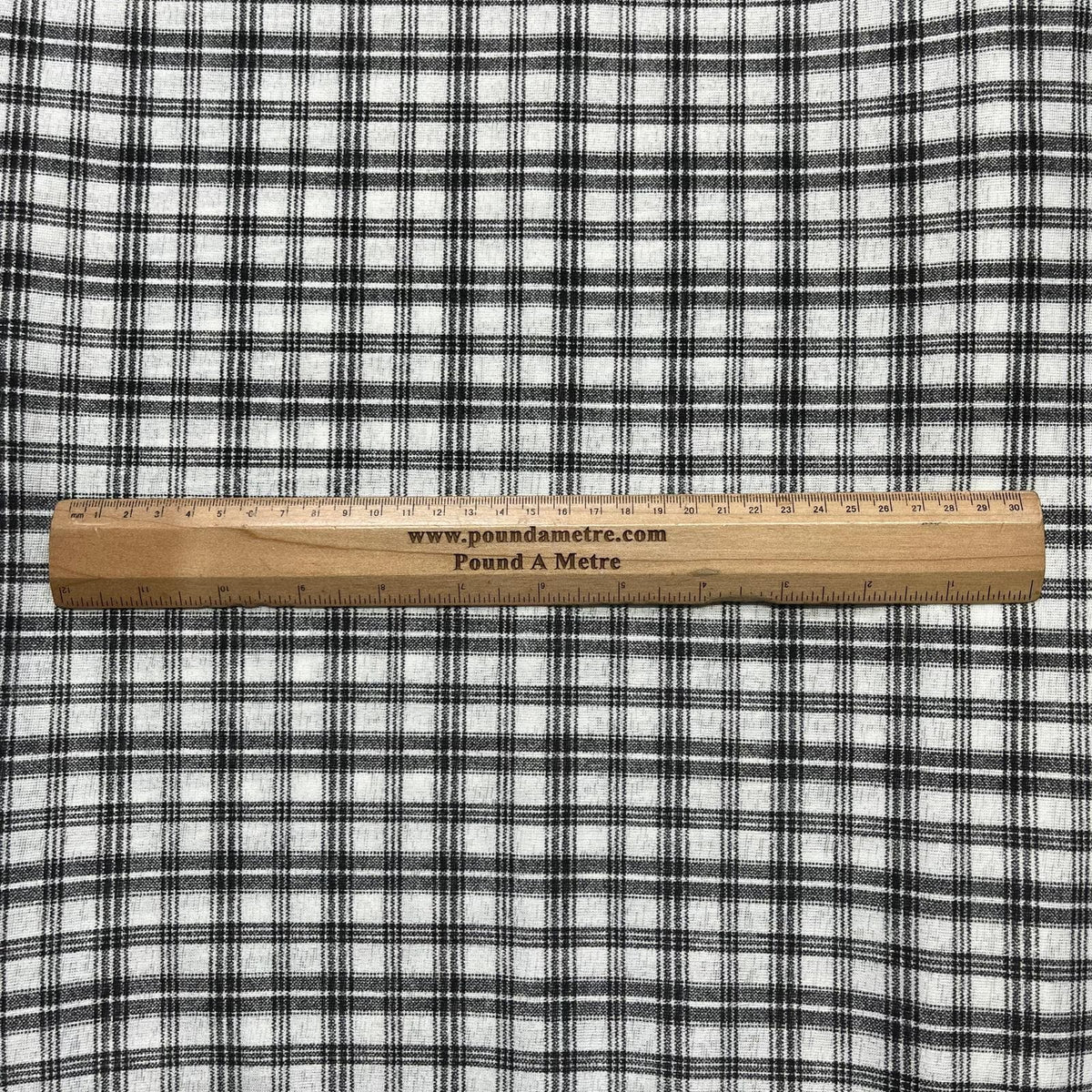 Pound A Metre 3 Metres Soft Crepe Jersey   55" Wide (Check)