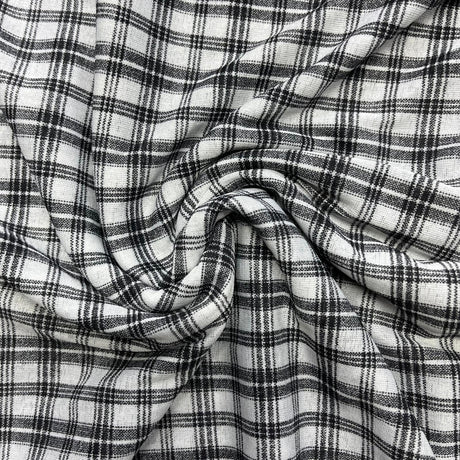 Pound A Metre 3 Metres Soft Crepe Jersey   55" Wide (Check)