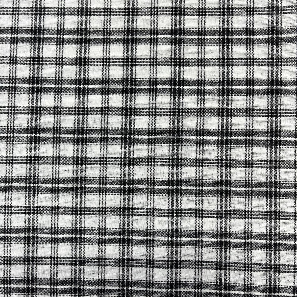 Pound A Metre 3 Metres Soft Crepe Jersey   55" Wide (Check)