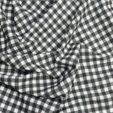 Pound A Metre 3 Metres Soft Crepe Jersey   55" Wide (Check)