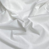 Pound A Metre 3 Metres 3 Metres Soft Crepe Jersey   55" Wide (White) (EOL)