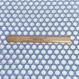 Pound A Metre 3 Metre 3 Metres Soft Embroidery Anglaise Effect Ribbed Jersey  60" (Design)