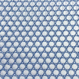 Pound A Metre 3 Metre 3 Metres Soft Embroidery Anglaise Effect Ribbed Jersey  60" (Design)