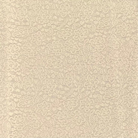 Pound A Metre 3 Metres Soft Lace Jersey 55” Wide- (Beige)