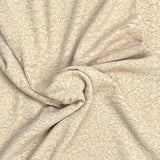 Pound A Metre 3 Metres Soft Lace Jersey 55” Wide- (Beige)