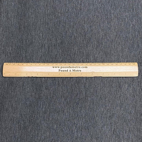 Pound A Metre 3 Metres 3 Metres Soft Marl Effect Jersey - 55" Wide (Dark Grey) (EOL)