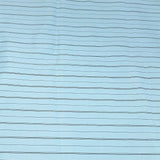 Pound A Metre 3 Metres 3 Metres Soft Micro-Fibre Fabric- 55" Wide (Blue Stripes)