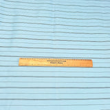 Pound A Metre 3 Metres 3 Metres Soft Micro-Fibre Fabric- 55" Wide (Blue Stripes)