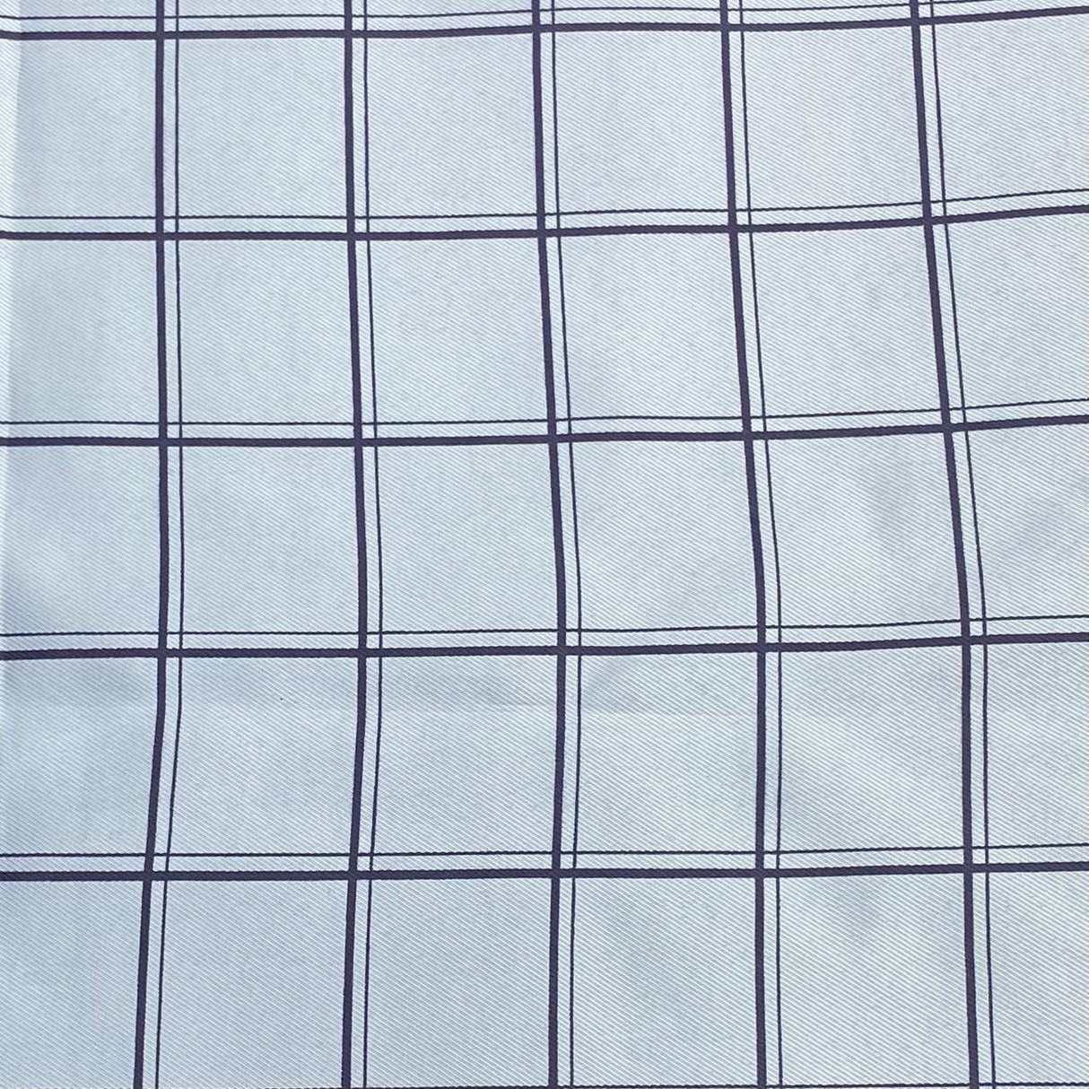 Pound A Metre 3 Metres 3 Metres Soft Micro-Fibre Fabric- 55" Wide (Grey Checks)