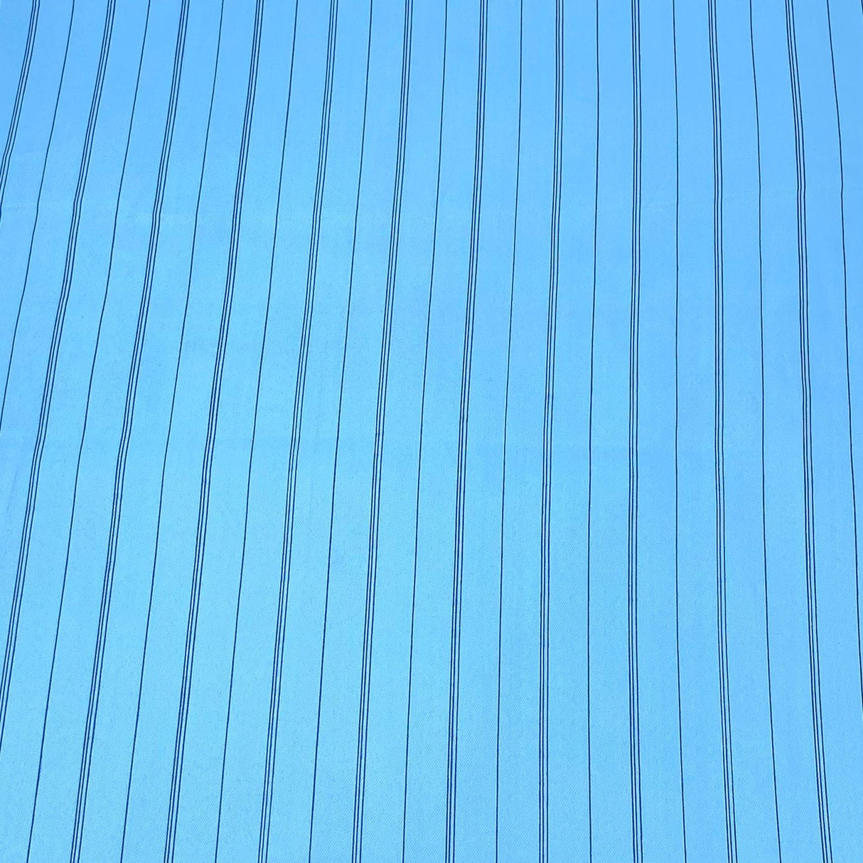 Pound A Metre 3 Metres 3 Metres Soft Micro-Fibre Fabric- 55" Wide (Sky Stripes)