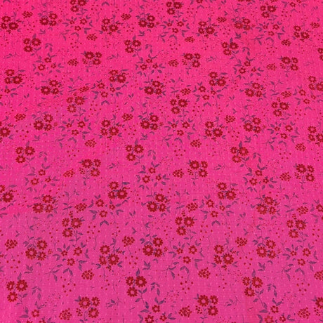 Pound A Metre 3 Metres 3 Metres Soft Printed Mesh Jersey - 55" Wide (Pink)