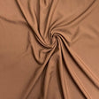 Pound A Metre 3 Metres, Soft Touch American Crepe - 45" Wide (Brown)