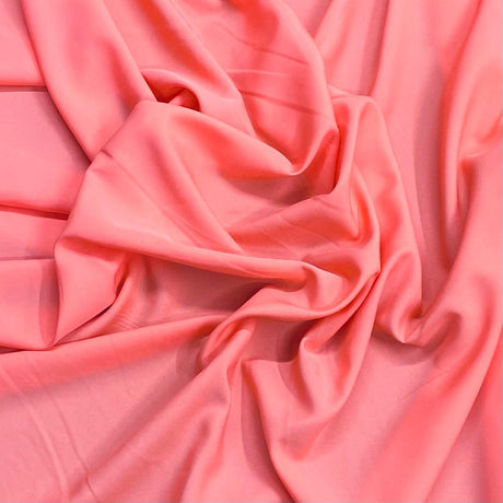 Pound A Metre 3 Metres, Soft Touch American Crepe - 55" Wide (Coral Pink)