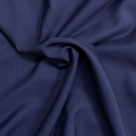 Pound A Metre 3 Metres, Soft Touch Fashion Crepe - 45" Wide (Navy)