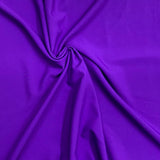 Pound A Metre 3 Metres, Soft Touch Japanese Fashion Crepe - 45" Wide (Deep Purple)