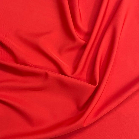 Pound A Metre 3 Metres, Soft Touch Japanese Fashion Crepe - 45" Wide (Red)