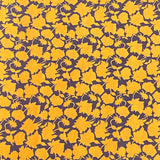 Pound A Metre 3 Metres Soft Touch Japanese Printed Crepe - 45" Wide (Black & Orange)