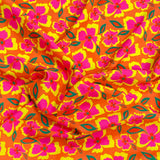 Pound A Metre 3 Metres Soft Touch Japanese Printed Crepe - 45" Wide (Floral)