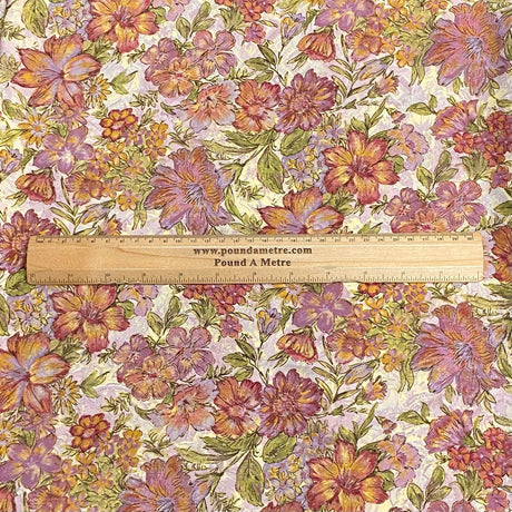 Pound A Metre 3 Metres Soft Touch Japanese Printed Crepe - 45" Wide (Spring)