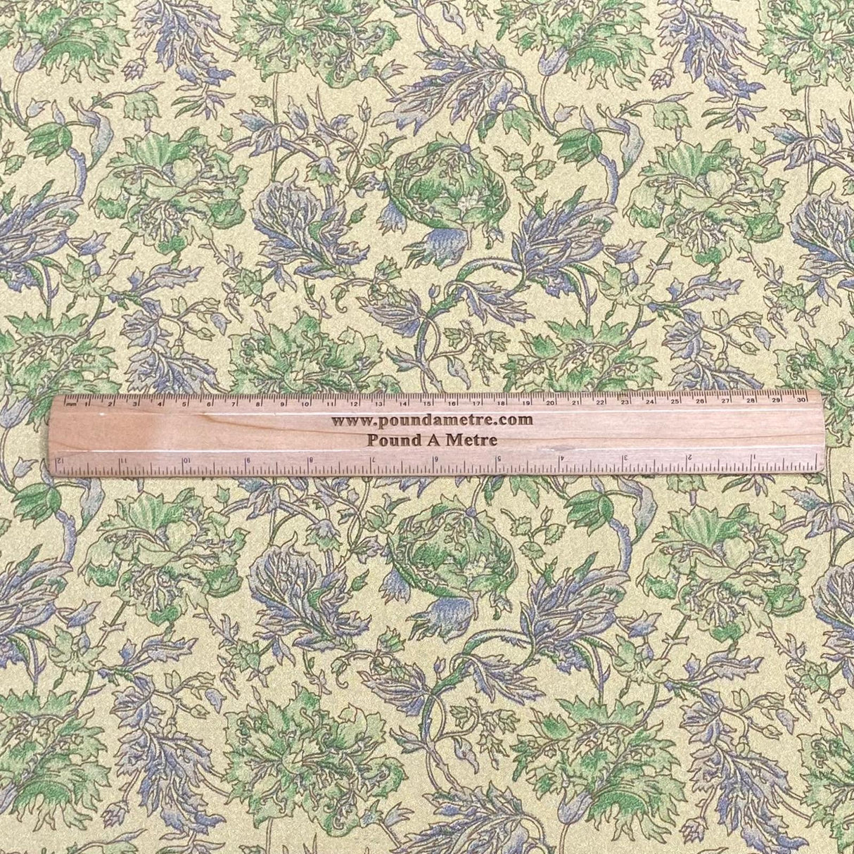 Pound A Metre 3 Metres, Soft Touch Japanese Printed Crepe - 55" Wide (Floral)