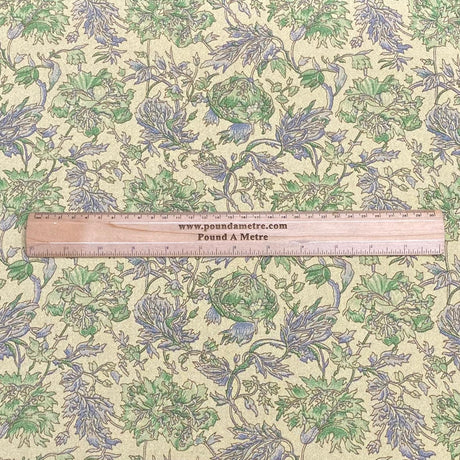 Pound A Metre 3 Metres, Soft Touch Japanese Printed Crepe - 55" Wide (Floral)