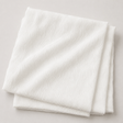 Pound A Metre 3 Metres Soft Wave Ribbed Jersey 55” Wide- (White)