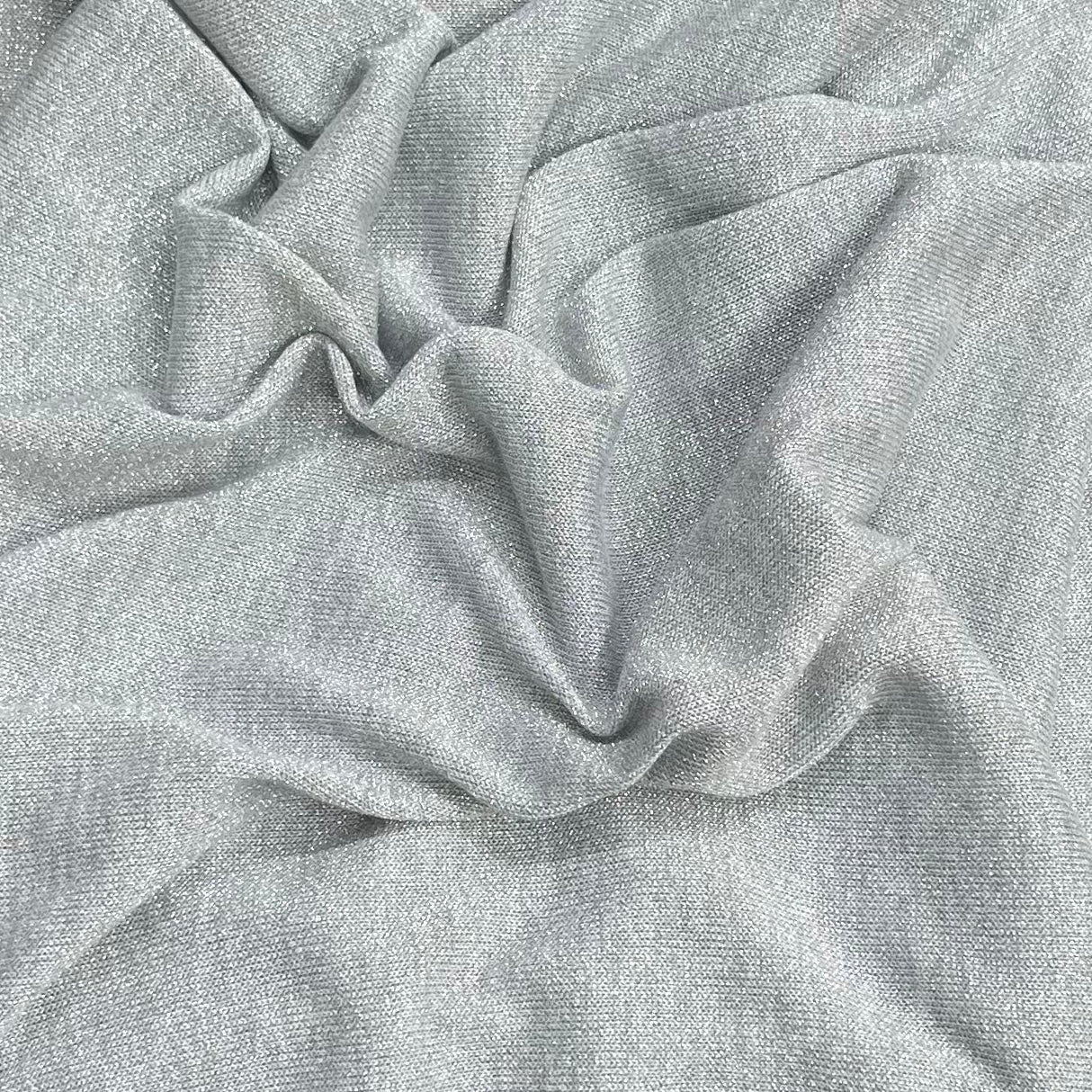 Pound A Metre 3 Metres Sparkle Jersey 55" Wide (Grey)