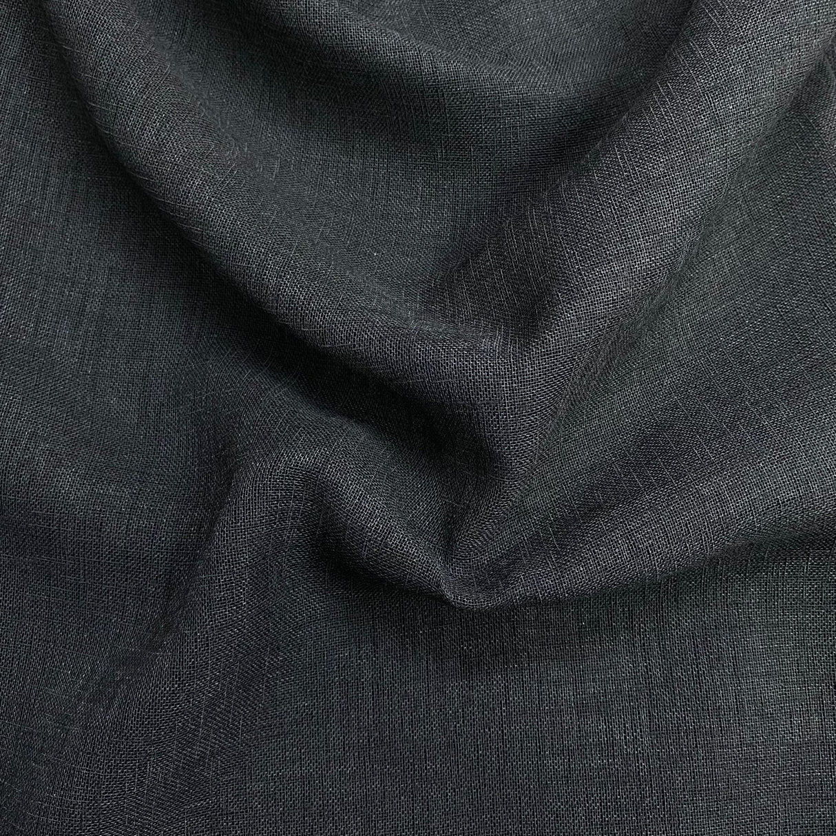 Pound A Metre 3 Metre 3 Metres Stiff Muslin 45" Wide- (Black)