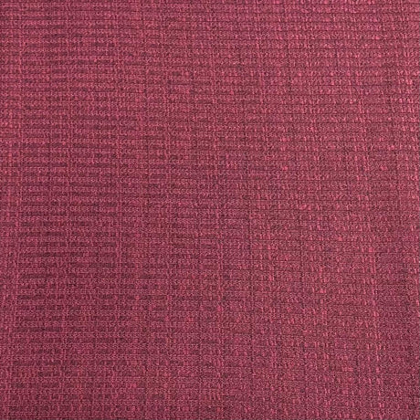 Pound A Metre 3 Metres Striped Ribbed Jersey 55” Wide - (Maroon & Black) (EOL)