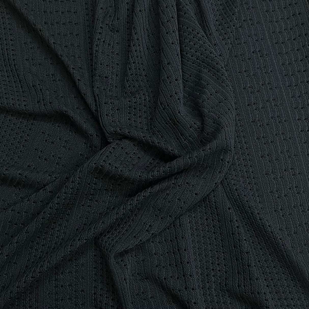 Pound A Metre 3 Metres Stylish Cuddle Knit Soft Jersey 55" Wide (Black)
