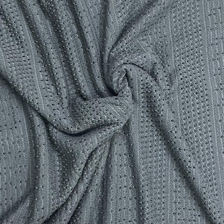 Pound A Metre 3 Metres Stylish Cuddle Knit Soft Jersey 55" Wide (Dark Grey) (Multi Buy)