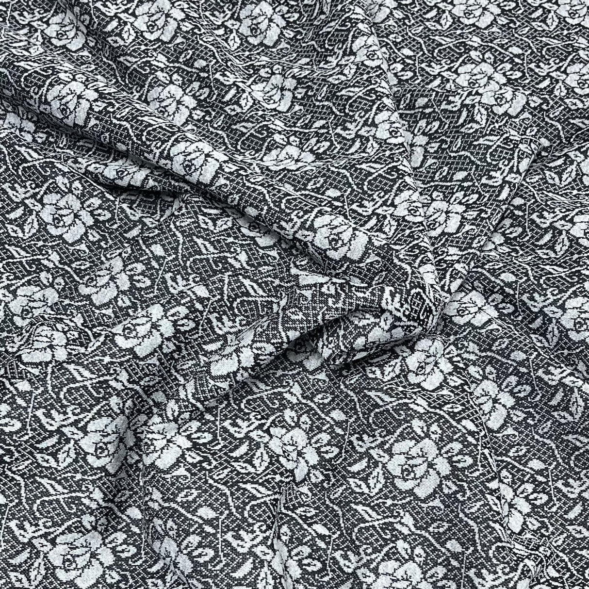 Pound A Metre 3 Metres Stylish Cuddle Knit Soft Jersey 55" Wide (Grey)