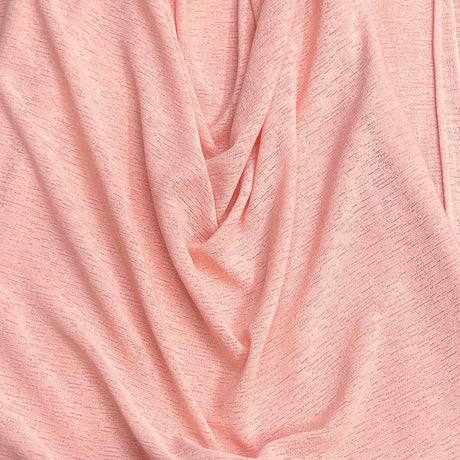 Pound A Metre 3 Metres Stylish Cuddle Knit Soft Jersey 55" Wide (Peach)