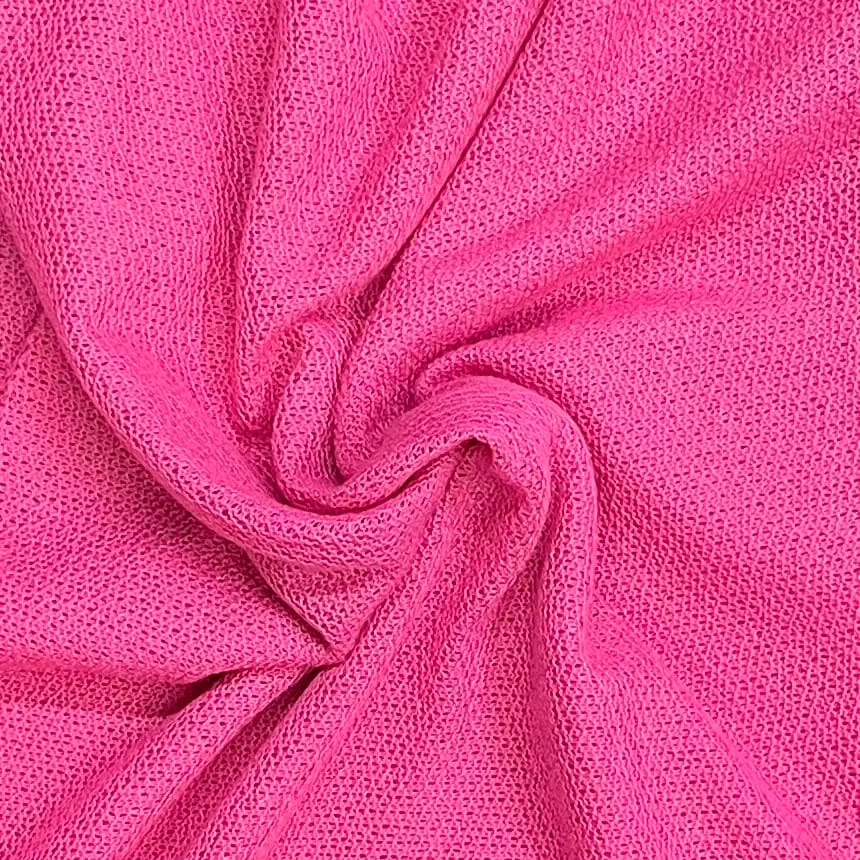 Pound A Metre 3 Metres Stylish Cuddle Knit Soft Jersey 55" Wide (Pink)