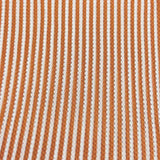 Pound A Metre 3 Metres Stylish Cuddle Knit Soft Jersey 55" Wide (Rust & White)