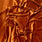 Pound A Metre Rust 3 Metres Super Smooth Spandex Velvet 60" Wide (23 Colours Available)