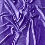 Pound A Metre Purple 3 Metres Super Smooth Spandex Velvet 60" Wide (23 Colours Available)
