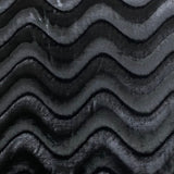 Pound A Metre 3 Metres Super Smooth Swirl Velvet – 55″ Wide (Black) (EOL)