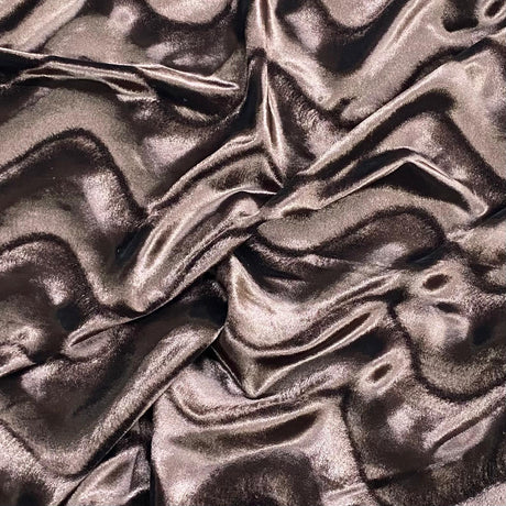 Pound A Metre 3 Metres Super Smooth Swirl Velvet – 55″ Wide (Brown) (EOL)