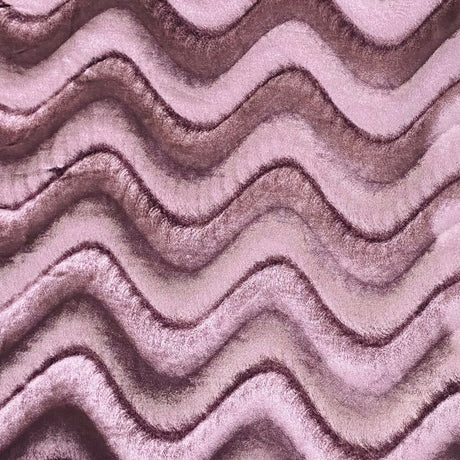 Pound A Metre 3 Metres Super Smooth Swirl Velvet – 55″ Wide (Mauve) (EOL)